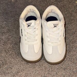 Reebok Kids Cream and Black Sneakers